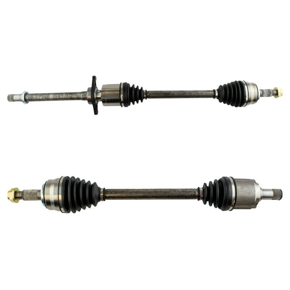 TRQ Front Complete CV Axle Shaft Assembly LH RH Pair 2pc for Odyssey 6-speed CSA81745