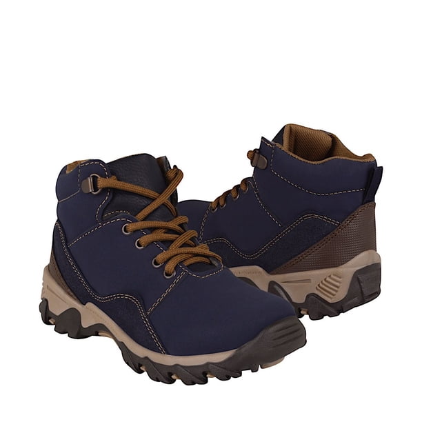 BOTINES NIÑO STYLO 5105-4 SUEDE AZUL Stylo 5105-4