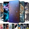 thumbnail image 2 of Funda de teléfono para Samsung Galaxy A13 4G, Funda de cuero con tapa, Protector de billetera para Samsung Galaxy A53, A33, M23, 5G, A13, 2022 Fivean unisex, 2 of 2