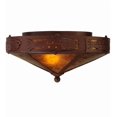 thumbnail image 4 of Meyda Tiffany 65736 Rainbow Trout 2 Light 16" Wide Semi-Flush Ceiling Fixture - Rust, 4 of 7