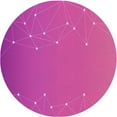 thumbnail image 1 of Ahgly Company Machine Washable Indoor Round Transitional Deep Pink Area Rugs, 6' Round, 1 of 7
