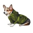 thumbnail image 6 of Bingfone Tropical Palm Leaves Fern Leaf Dog Clothes Hoodie, Pet Winter Coat,Puppy Sweatshirts For Small Dogs Boy Girl,Suitable For All Breeds-X-Large, 6 of 8