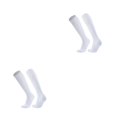 thumbnail image 2 of Guardurnaity Calcetines de fútbol unisex - Elásticos cómodos No más molestias en los pies La parte inferior de los calcetines se engrosa con una blanco código de los niños 2Conjunto, 2 of 6