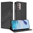 thumbnail image 1 of Embossed Wallet PU Case For Motorola Moto G Stylus 4G 2022, 1 of 5