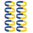 thumbnail image 4 of Pulseras de goma ucranianas Jadeshay 10 pulseras 1.2 cm ancho 6.5 cm diámetro, 4 of 8