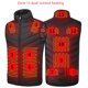 thumbnail image 1 of Chaleco calefactor de cuello alto para hombre, chaleco de algodón, chaleco calefactor eléctrico, fuente de alimentación USB, temperatura constante inteligente, 1 of 4