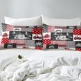 thumbnail image 4 of Erosebridal Red Tractor Bedding Set for Boys King,Construction Tractor, 4 of 5
