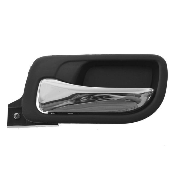 TRQ Rear Inside Black Door Handle Driver Side Left LH LR for 03-07 Accord Sedan DHA49613 Fits select: 2003-2007 HONDA ACCORD