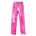 thumbnail image 2 of Stamzod Stage Performance Pants for Men Fashion Solid Color Elastic Waist Baggy Sweatpants Men Casual Straight Pants Hot Pink C M, 2 of 4