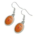 thumbnail image 2 of Sesame Street Snuffleupagus Face Novelty Dangling Drop Oval Charm Earrings, 2 of 5