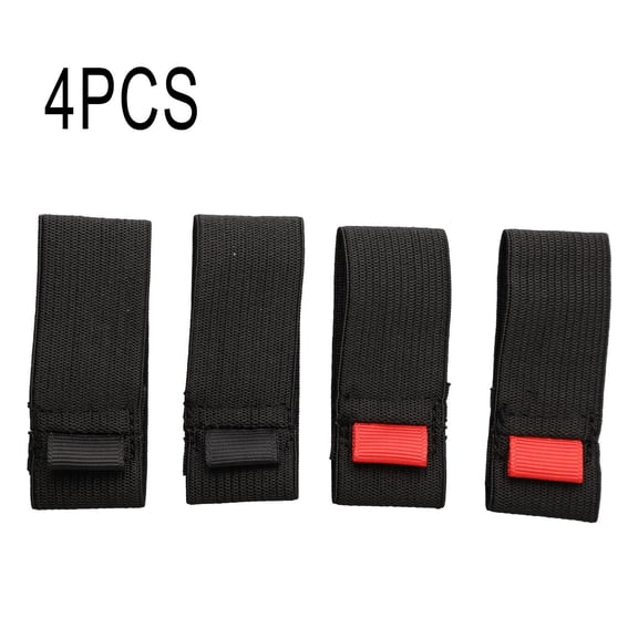 4pcs/pack Elastic Fishing Spool Belt Reel Protection Belt Band Wheel Accessories