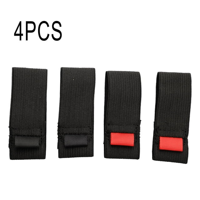4pcs/pack Elastic Fishing Spool Belt Reel Protection Belt Band Wheel Accessories