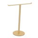 thumbnail image 5 of Toallero de mano en forma de T Toallero de baño Soporte para diadema Barra de toalla de pie oro, 5 of 9