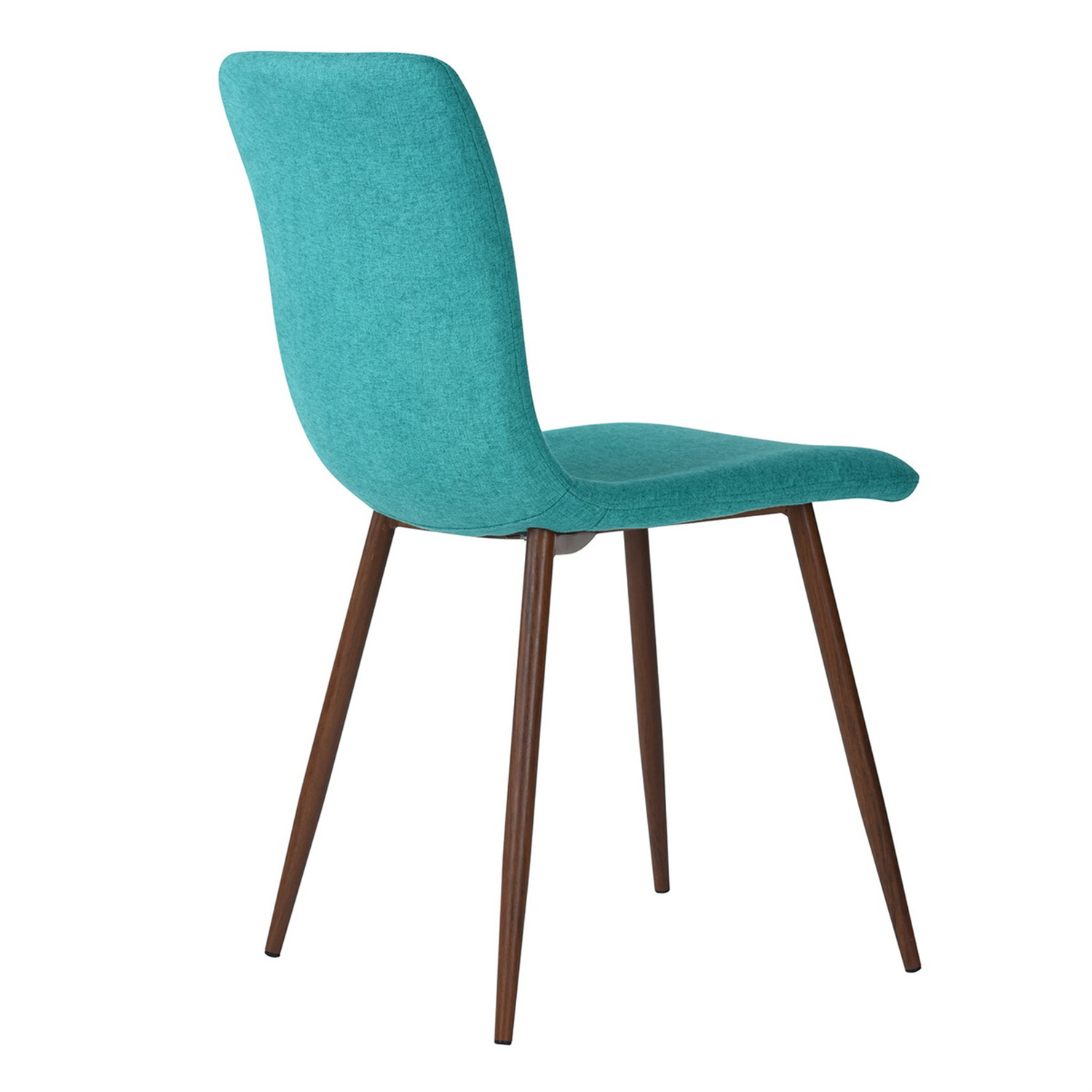 Kepooman Frech Style Dining Chair Upholstered Seat with Solid Wood Leg for Kitchen Dining Living Room and Office, Blue Kepooman Frech Style Dining Chair Upholstered Seat with Solid Wood Leg for Kitchen Dining Living Room and Office, Blue
