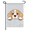 Garden Flag-3, variant on Giraffe Safari Wildlife Garden Flag 12×18in Double Sided, Textured Burlap Yard Banner, Cute African Animal Print for Lawn Patio Rustic Farmhouse Seasonal Outdoor Ornament