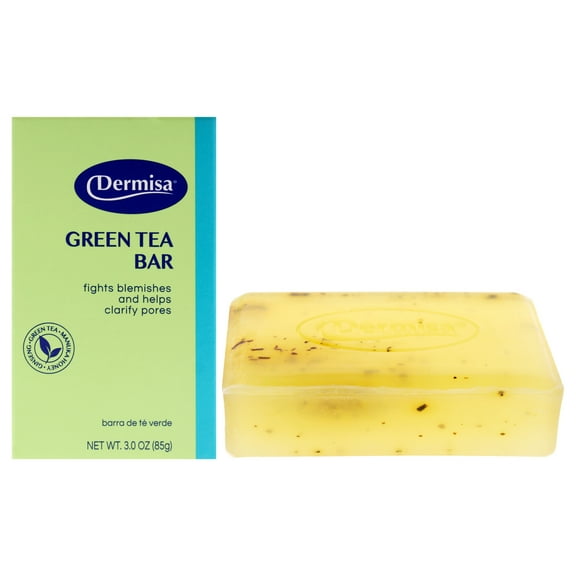 Dermisa Green Tea Bar , 3 oz Bar Soap