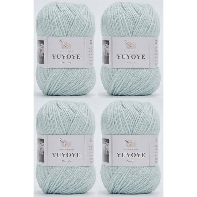 Generic 4-Ply 100% Merino Wool Yarn, 50g