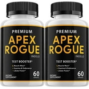 Apex Rogue Capsules - Apex Rogue for Men, Enhance Confidence with Apex Rogue Daily Wellness Formula for Peak Performance, ApexRogue Advanced Formula Pills, ApexRogue Reviews 2 Pack - 120 Capsules