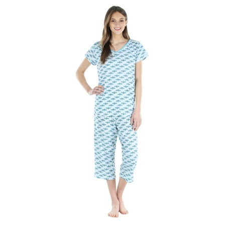 

Sleepyheads Women s Cotton V-Neck Top and Shorts Pajama Set
