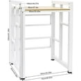 Xuthusman Washer Dryer Stacking Rack Stand, Heavy Duty Over Washer and