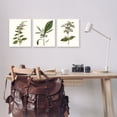 thumbnail image 2 of Stupell Industries Minimal Blue Botanical Study Over Neutral Beige Design by Curtis, 3 Piece, 11" x 14", Black Framed, 2 of 8