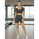 thumbnail image 2 of CONJUNTO DEPORTIVO DE MUJER DE SHORT Y BLUSA STRETCH PUSH UP UNITALLA, 2 of 9