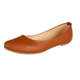 thumbnail image 1 of Balerina Para Mujer CASTALIA 191-59 Coñac Lisa, 1 of 3