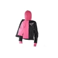 thumbnail image 2 of Women's Textile Jacket With Pink Hoodie & Butterfly, 2 of 2