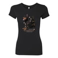thumbnail image 2 of If It's Not a Doberman It's Just a Dog Gift | Womens Dog Lover Slim Fit Junior Tee, Black, Small, 2 of 3