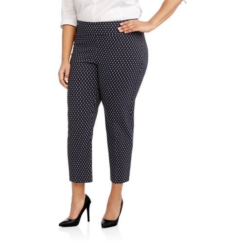 womens navy ankle pants