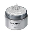 thumbnail image 1 of Hair Wax Pomades Natural Hair Coloring Wax Material Disposable Hair Styling Clays Ash For Cosplay, 1 of 2