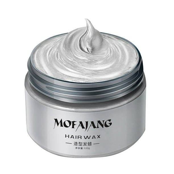 Clearance sale!Hair Wax Pomades Natural Hair Coloring Wax Material Disposable Hair Styling Clays Ash For Cosplay
