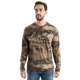 Realtree men's Long Sleeve Fishing Tee - UPF 30+ Protection