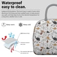 thumbnail image 3 of Reusable Cat Lnsulated Lunch Bag for Women & Men-Leakproof Water-Resistant Cooler Tote,Large Capacity(10.6x8.7x6.3in)for Work,Office,Travel,Picnic,Beach., 3 of 7
