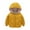 Yellow, variant on TAIAOJING Baby Girls Jacket Toddler Kids Boys Winter Warm Solid Coats Ears Hooded Padded Outwear Outwear Clothes 12-18 Months