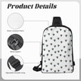 thumbnail image 6 of Rocae Turtle for Lightweight Chest Bag Dual Pocket, Waterproof Crossbody Sling Bag for Men and Women, 6 of 8