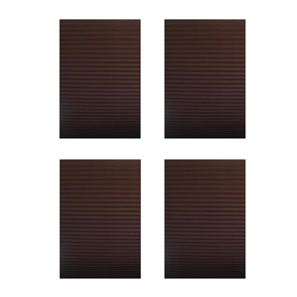 Juego 4 Persianas Deco 90 x 180 cm de Papel Chocolate