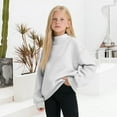 thumbnail image 2 of YunPes Toddler Bbay Girl Winter Sweatshirts Round Neck Velvet Sweatshirt Jackets for kids Bbay Girl Clothing Children's Hoodies, 2 of 7