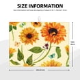 thumbnail image 3 of Easygdp Sunflowers And Butterflies Microfiber Absorbent Dish Drying Pad,Kitchen Drying Mat,Can Be Hung, Strong Water Absorption Capacity,Quick Drying, 3 of 9