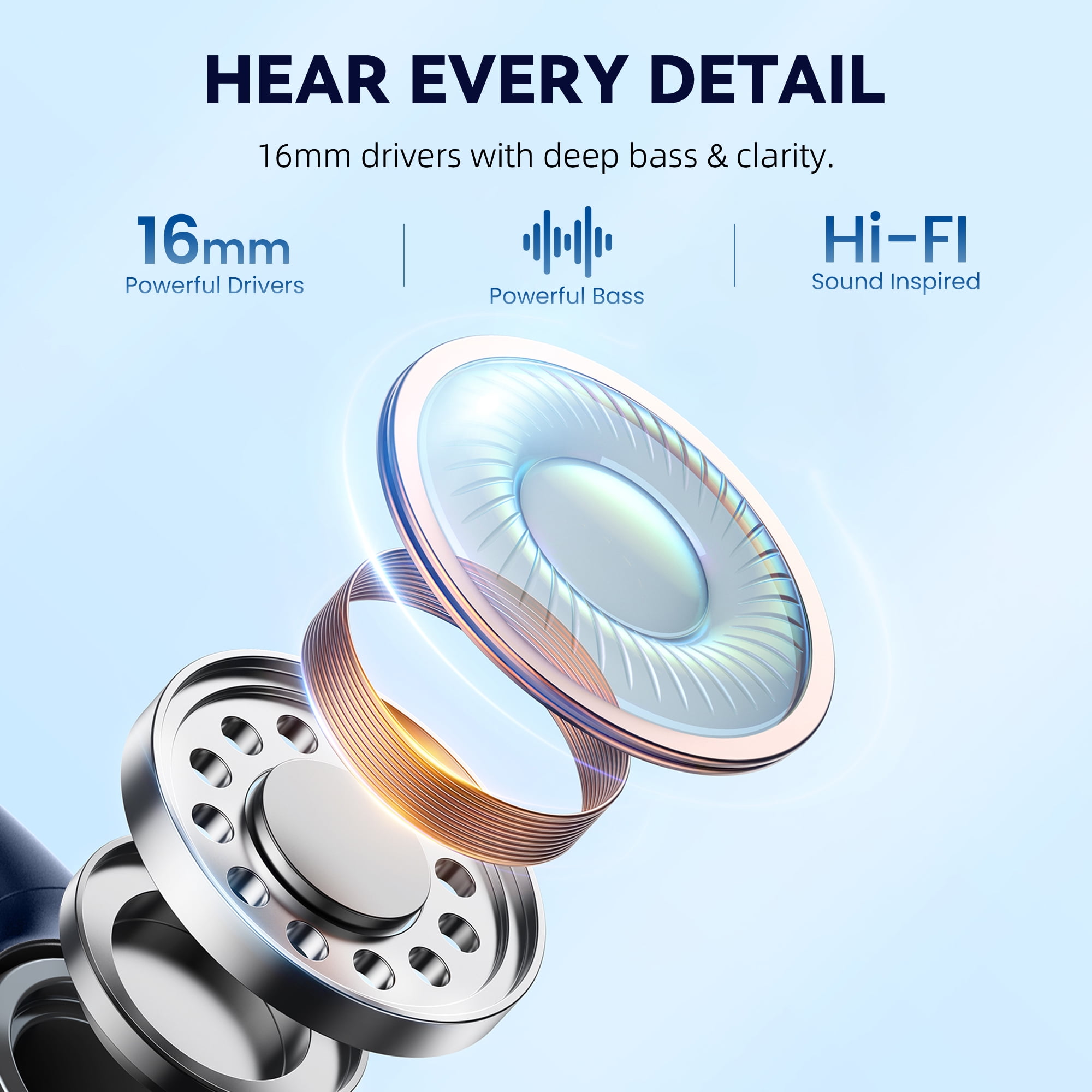 HIFI WALKER T10 Air Bone Conduction Headphones 32GB MP3 Player Bluetooth 5.3 Wireless, IP68 for Swimming