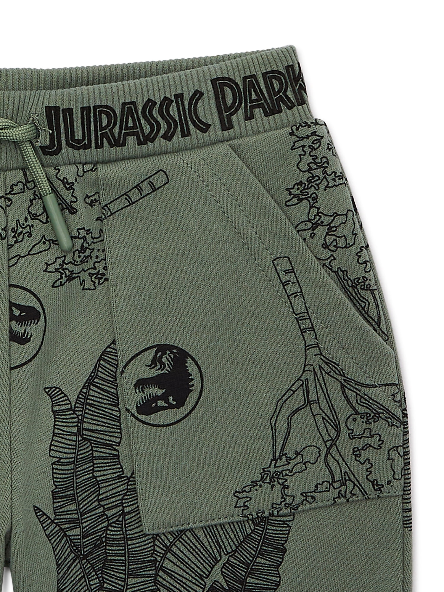 Jurassic Park Toddler Boys T-Shirt and Shorts Set, 2-Piece, Sizes 18M-5T