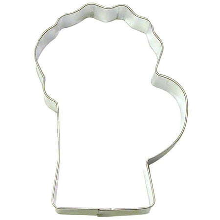 Beer Cookie Bouquet - Foose Beer Mug Cookie Cutter 4 in B1653 - Foose Cookie Cutters - US Tin Plated Steel