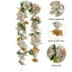 thumbnail image 4 of Guirnalda de hojas de arce artificiales | Decoración de follaje otoñal | Adornos colgantes para Acción de Gracias y Halloween, 4 of 7