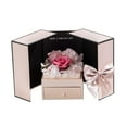 thumbnail image 4 of Caja de regalo de San Valentín con flores y rosas, decorativa, floral, perfumada y romántica. estilo B, 4 of 9