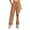 Coffee, variant on Women's Convertible Casual Pants, Windproof Travel Ready, Versatile Everyday, Comfortable Trousers