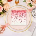 thumbnail image 4 of Lilixerw 20 PCS Disposable Heart Shaped Napkins for Valentine's Day Party,Love Themed Printed Paper Napkins for Wedding Table Decor,Dinner Party,6.5x6.5 Inch, 4 of 6