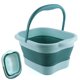 thumbnail image 1 of Leemeimei Baño de pies 15L (4 GL) Bañera plegable para pies con asa, masajeador de baño de spa para pies remojo de pies secos y agrietados, cubo de plástico para pies, 1 of 5