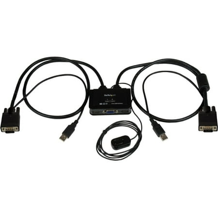 STARTECH.COM SV211USB 2 Port VGA Cable KVM Switch (Best 2 Port Kvm Switch)
