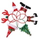 thumbnail image 5 of ColoMX 6 diademas navideñas: diademas navideñas - Aros para el pelo con forma de árbol de Navidad y reno - Artículos para fiestas de temporada, 5 of 7
