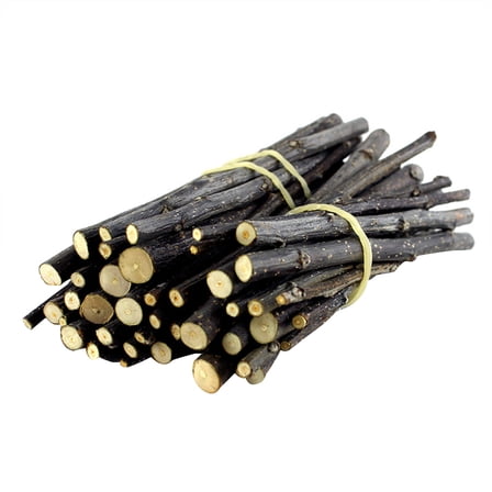 LEORX Apple Wood Sticks Pet Snacks Chew Toys for Small Animals 500g Multi